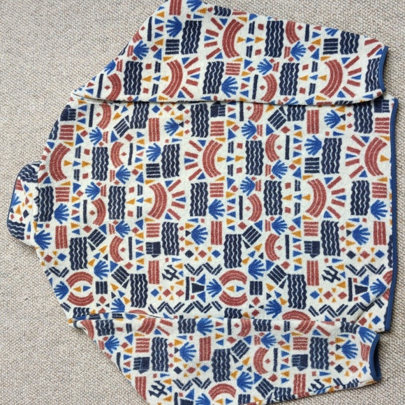 Patagonia Snap-T Synchilla fleece pullover sweater in Protected Peaks: Oatmeal - Picture 8 of 8